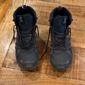 On Running Men's Blue hiking boots